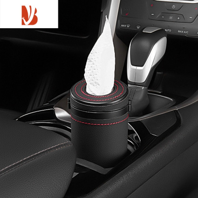 三维工匠可救命的车载纸巾盒汽车用扶手箱抽纸盒车内实用内饰创意用品大全 黑色[内置破窗器] 贴心售后保1年