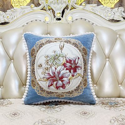 SleepyBear客厅沙发靠垫抱枕卧室刺绣抱枕套靠枕床头靠背垫办公室腰靠垫