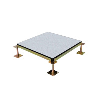 中锦科技 防静电地板 全钢PVC面静电地板ZJ-986系列 600×600×30mm[含安装]平方米