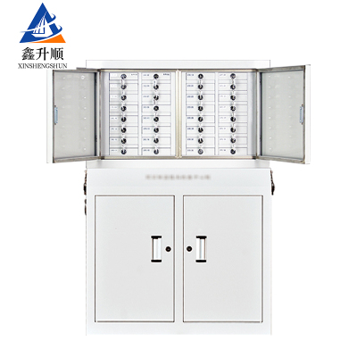 鑫升顺手机信号考场会议室专用手机柜电子产品存放柜寄存柜带锁组合款32格350*776*1215