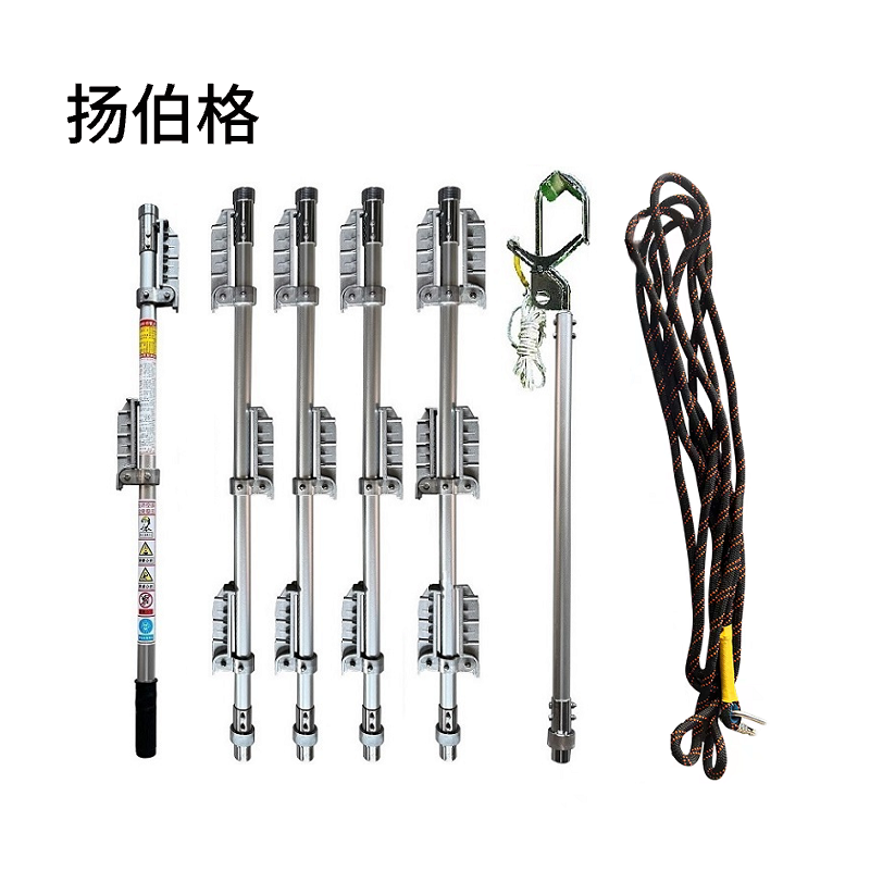 扬伯格 铝合金蜈蚣挂梯 XYW-6节6米拧扣型 套