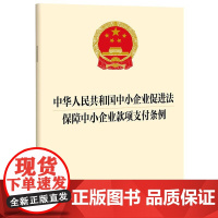 中华人民共和国中小企业促进法 保障中小企业款项支付条例 法律出版社