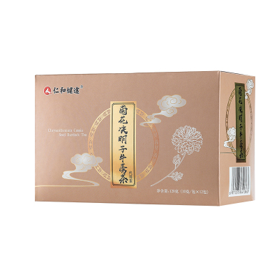 仁和健途菊花决明子牛蒡茶120克/盒(10克*12包)