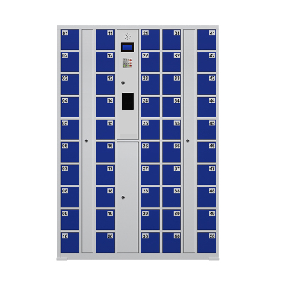 臻远 ZY-SJGB-35 手机充电柜寄存柜电子设备管理柜存包柜 50门刷卡款