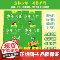 意林少年习作4本 笔尖上的自然课 拐角遇见成长 我记得你的样子 爱在光年之外 中小学生作文范文 思维导图写作思路