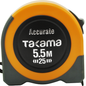 takama(高松)202055 5.5M一级精度公制钢卷尺伸缩双色尺木工尺测量工具