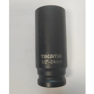 高松(takama)加长套筒头(1/2方12.5mm六角系列)711024 24mm/1个