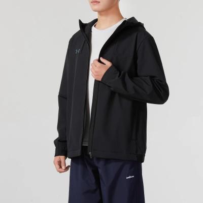 安德玛UA外套男装新款运动服户外防风休闲梭织夹克24600408-001 ZP