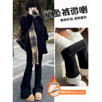 微喇鲨鱼裤女外穿秋冬羊羔绒加厚保暖瑜伽棉裤大码瑜伽加绒打底裤