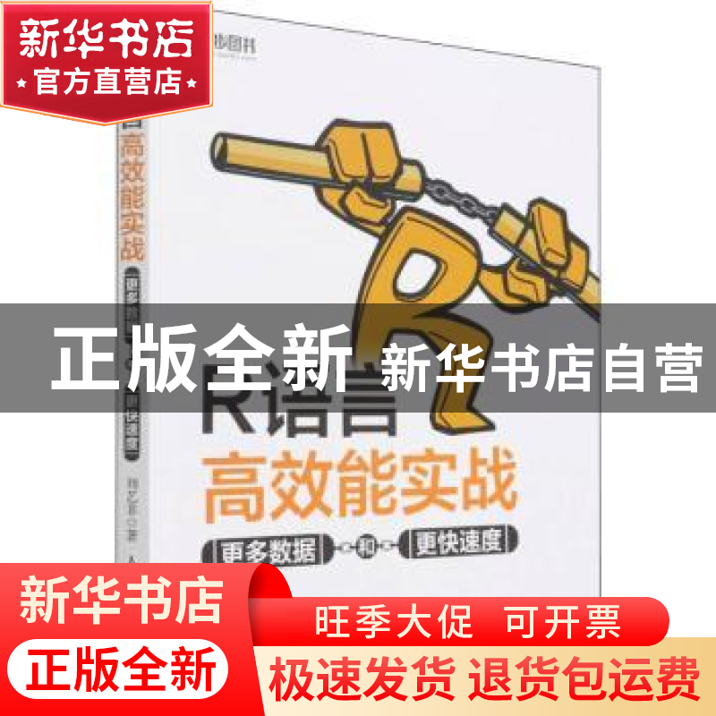 正版 R语言高效能实战 更多数据和更快速度 刘艺非 人民邮电出版