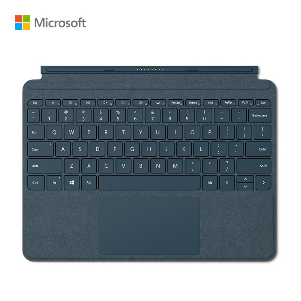 微软(microsoft)surface go 特制专业键盘盖(灰钴蓝)