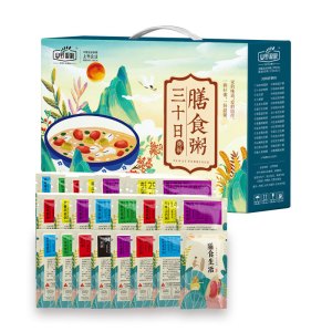 山野原粮 30日粥(蓝盒) 100g*30