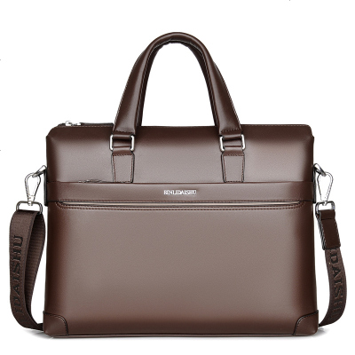 斌利袋鼠男包手提包商务软皮包单肩包斜挎包男士包包横公文包背包