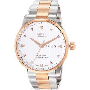 Mido24新款Multifort计时码表 精致商务男士自动腕表42mm 100m防水 initial