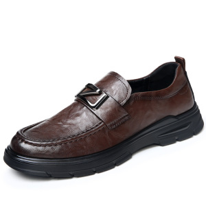 皮鞋男士真皮新款秋季英伦商务休闲皮鞋男款高级感软底软面男鞋子