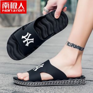拖鞋男款防滑大码凉拖潮流室外穿个性夏季新款沙滩拖一字拖