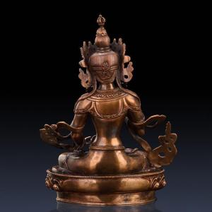 美帮汇金刚萨埵佛像 紫铜藏传密宗金刚萨垛金刚手菩萨摆件供奉