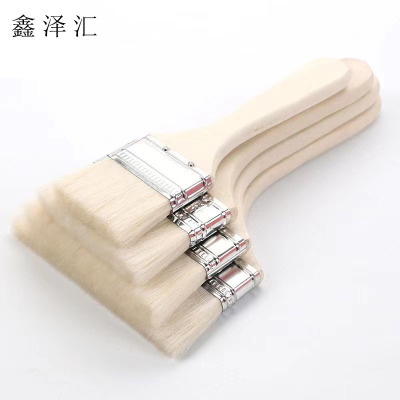 商用烧烤烘焙专用刷子餐饮用软毛可高温羊毛刷油刷厨房工具 4寸