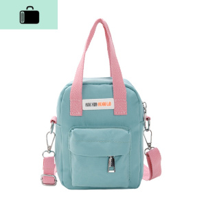 儿童斜挎包时尚小包潮可爱男女童单肩手提包百搭小学生女孩帆布包NEW LAKE