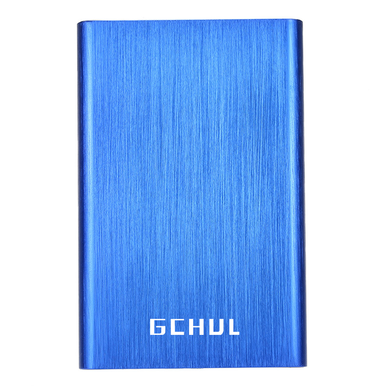 杰储(GCHUL) T1000 2T USB3.0 2.5英寸 磨砂蓝色 移动存储硬盘 (计价单位:个) 磨砂蓝色