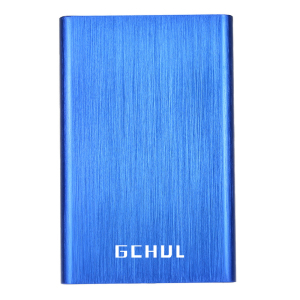 杰储(GCHUL) T1000 2T USB3.0 2.5英寸 磨砂蓝色 移动存储硬盘 (计价单位:个) 磨砂蓝色