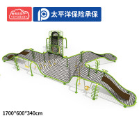 有优贝贝户外大型爬网幼儿园攀爬网景区拓展钻笼训练儿童秋千绳网游乐设施