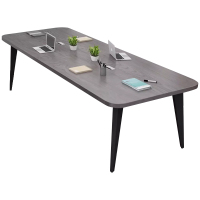 中豫鑫泽 ZYXZ5030123 会议桌简约现代长方形办公室小型会议桌 2.2米单桌