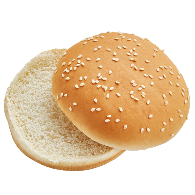 芝麻仔汉堡胚家庭装 kfc早餐面包半成品商用速食懒人汉堡坯5af5e9