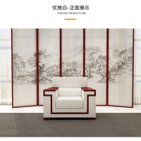 常喜悦办公沙发会客室会议室接待贵宾区新中商务洽谈办公沙发现代沙发