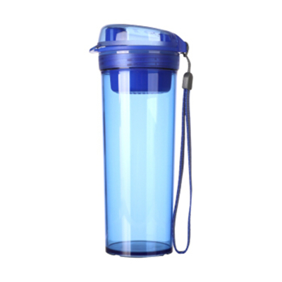 特百惠（Tupperware）晶彩茶韵水杯子400ml塑料便携创意茶杯水壶随手杯