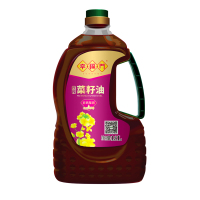 1.8L幸福门浓香压榨菜籽油 非转基因家用瓶装食用油