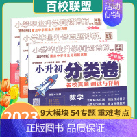 2本[语文能力训练]阅读与理解+积累与运用 小学升初中 [正版]2023小升初试卷分类卷升级版数学语文英语六四五年级重点