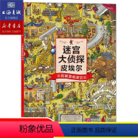 [正版]迷宫大侦探皮埃尔系列寻找被盗的迷宫石 到9岁儿童益智开发游戏冒险书籍 steam游戏同款绘本迷宫书 浪花朵朵