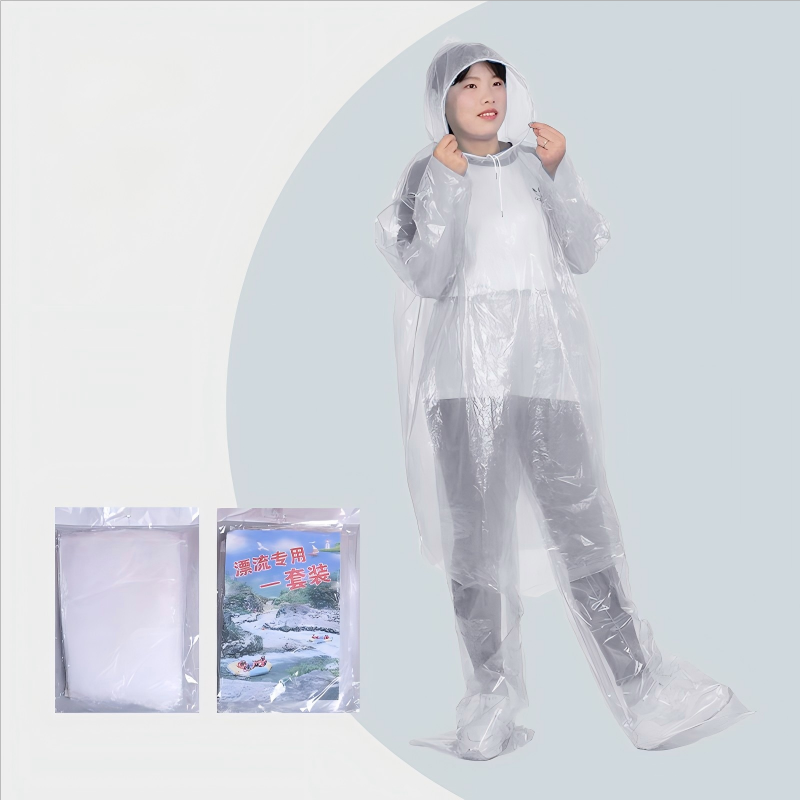 匹牧 PM-YCYY-0002 一次性分体雨衣 均码 透明 单位:件