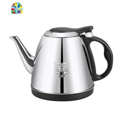 自动上水不锈钢电热水壶配件小五环单独配水壶抽水壶配茶壶烧水壶 FENGHOU 1.0L食品级304不锈钢单壶