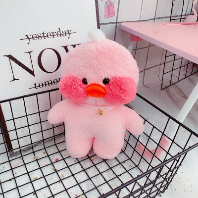 2020热卖网红鸭车载公仔玻尿酸鸭毛绒玩具玩偶少女心女生大粉色裸鸭80厘米（鸭子颜色可选客服留言）