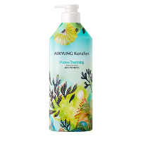 Aekyung韩国爱敬香水洗发水护发素修复滋养控油润发膏无硅油男女通用 绿色柔顺丝滑护发素600ml