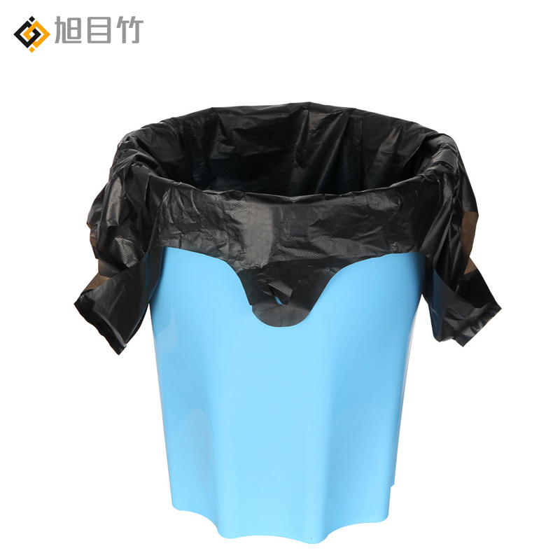 手提背心式加厚垃圾袋家用黑色塑料袋 32*52 个