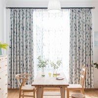 家柏饰(CORATED)窗帘遮光简约现代落地窗成品儿童卧室小清新北欧风格窗帘布