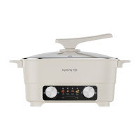 九阳电火锅6L不沾涂层方便清洗双旋钮独立控温HG60-G366