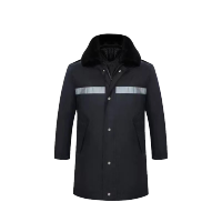 衡欢(HENGHUAN)冬季防寒保安棉服加厚劳保棉服工作服中长款大衣 加厚款RZ-LBF02 均码/件