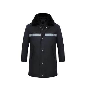 衡欢(HENGHUAN)冬季防寒保安棉服加厚劳保棉服工作服中长款大衣 加厚款RZ-LBF02 均码/件