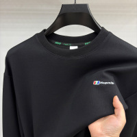 精梳棉男士卫衣秋季新款青年时尚休闲宽松长袖圆领打底衫