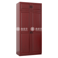 鑫星奈 内务柜物品柜木质衣柜双人更衣柜