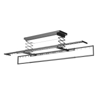 顶固(TopStrong)电动晾衣架C01智慧大屏灯隐型晾晒超薄8.5cm 37英寸全屏LED照明离线语音专利隐形挂环