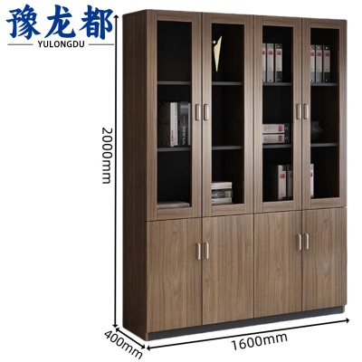 豫龙都书柜4门台