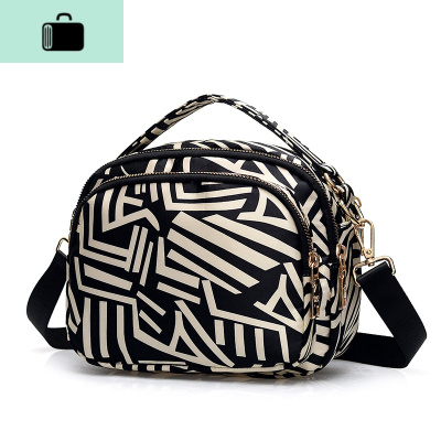 上新斜挎包女士2020春夏防水尼龙斜跨包单肩包韩版休闲手提妈妈包NEW LAKE女斜挎包