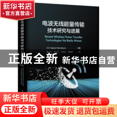 正版 电波无限能量传输技术研究与进展 (日)Naoki Shinohara主编