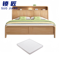 锁匠 简约实木床