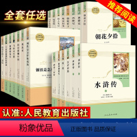 [九年级上册/人教版]水浒传 初中通用 [正版]昆虫记朝花夕拾西游记艾青诗选水浒传红星照耀中国初中生七年级八九年级上下册